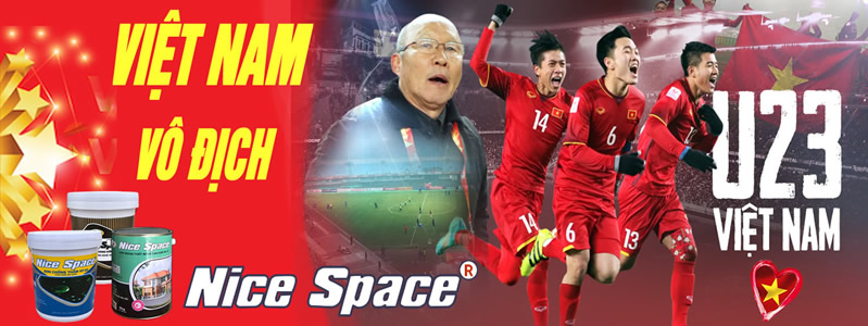 Sơn Nice Space đồng hành cùng đội tuyển U23 Việt Nam - Asiad 2018