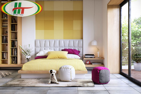 Những mẫu phòng ngủ đẹp với màu sắc nổi bật thiết kế ấn tượng dành cho nữ