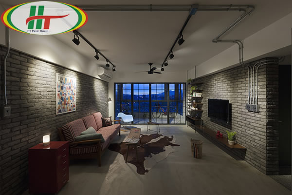 Chiêm ngưỡng căn hộ thiết kế nội thất theo phong cách công nghiệp ấn tượng