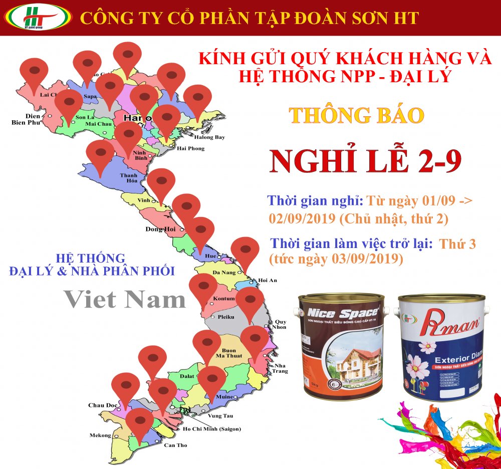 Thông báo nghỉ lệ 02/09