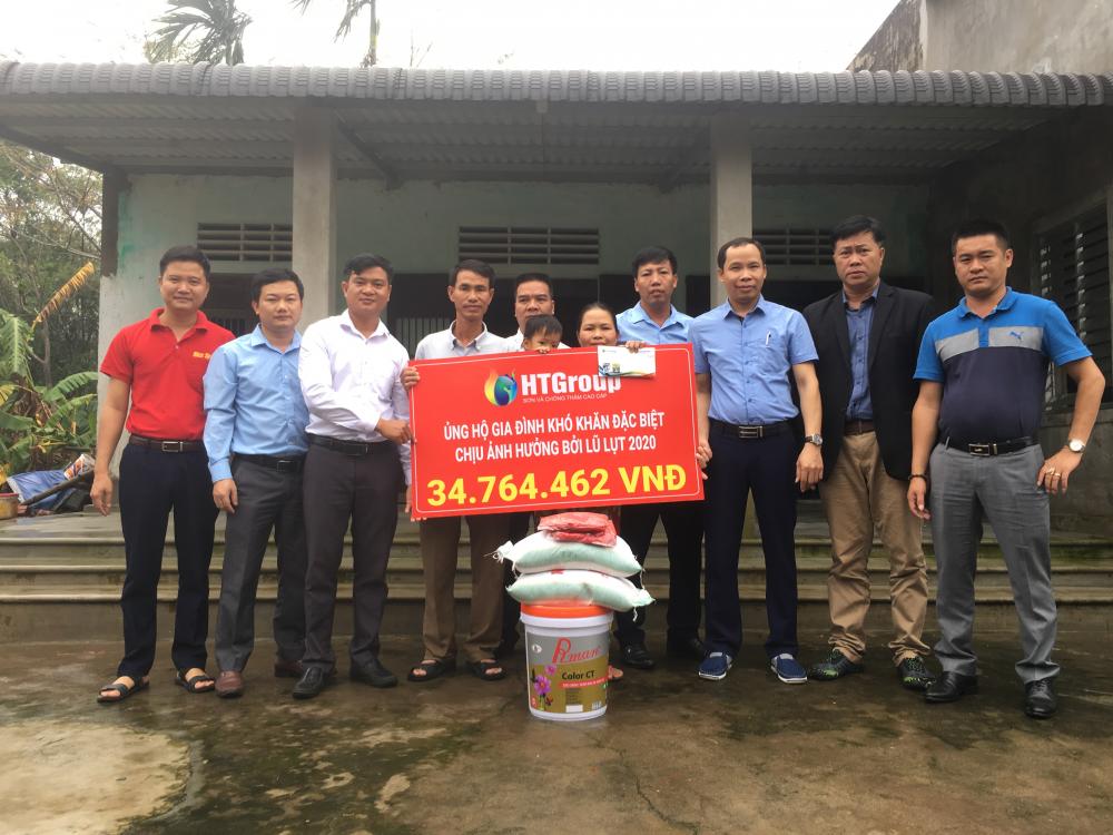 HTGroup ủng hộ Miền Trung sau đợt lũ lụt 2020